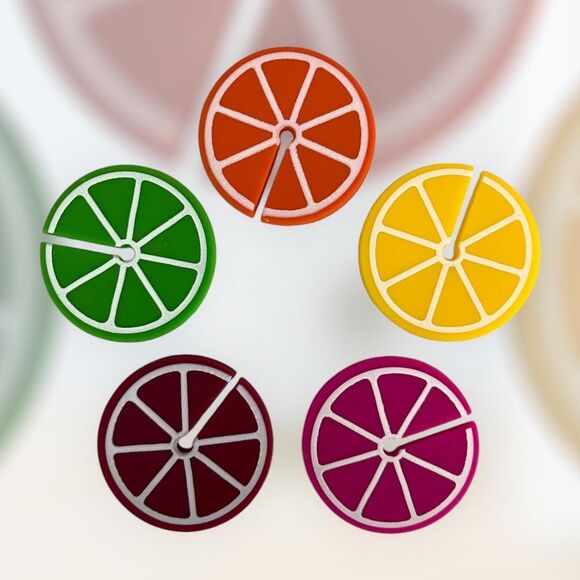 Party Essential: Wine Glass Charms Set for Fun Cocktail Nights Set of 8 - Picture 6 of 6